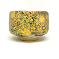 Matcha Bowl - Golden Floral - 794